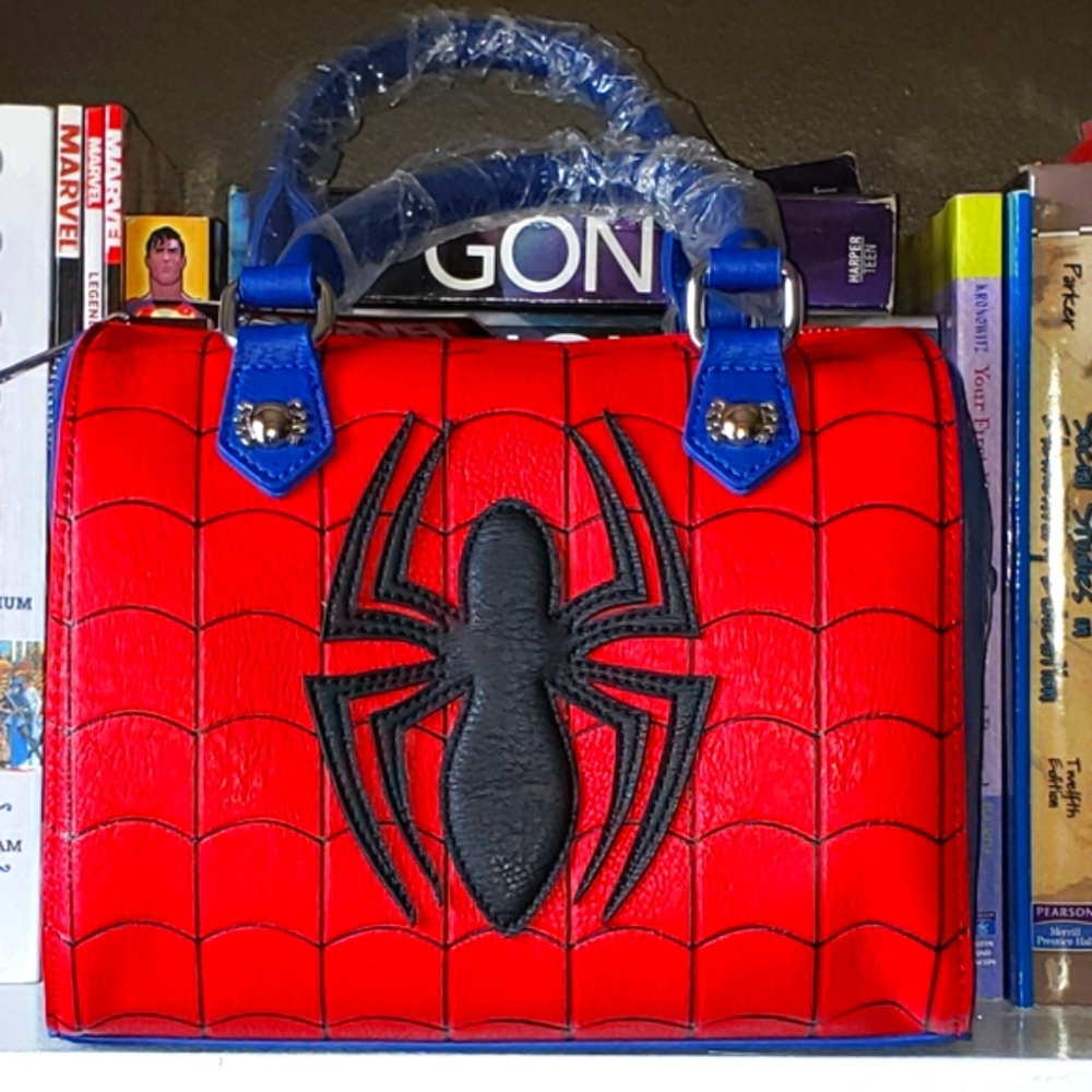 Loungefly Marvel SpiderMan purse crossbody purse